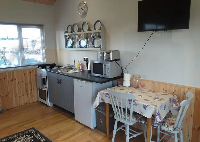 The Crossing Retreat,cabin,r95th5c Feriehus Ballyling